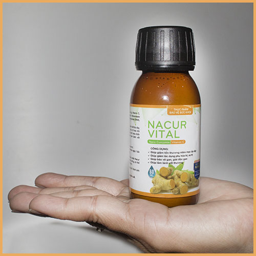 Giải độc gan, giảm tác dụng phụ của hóa trị, xạ trị bằng Nano Curcumin